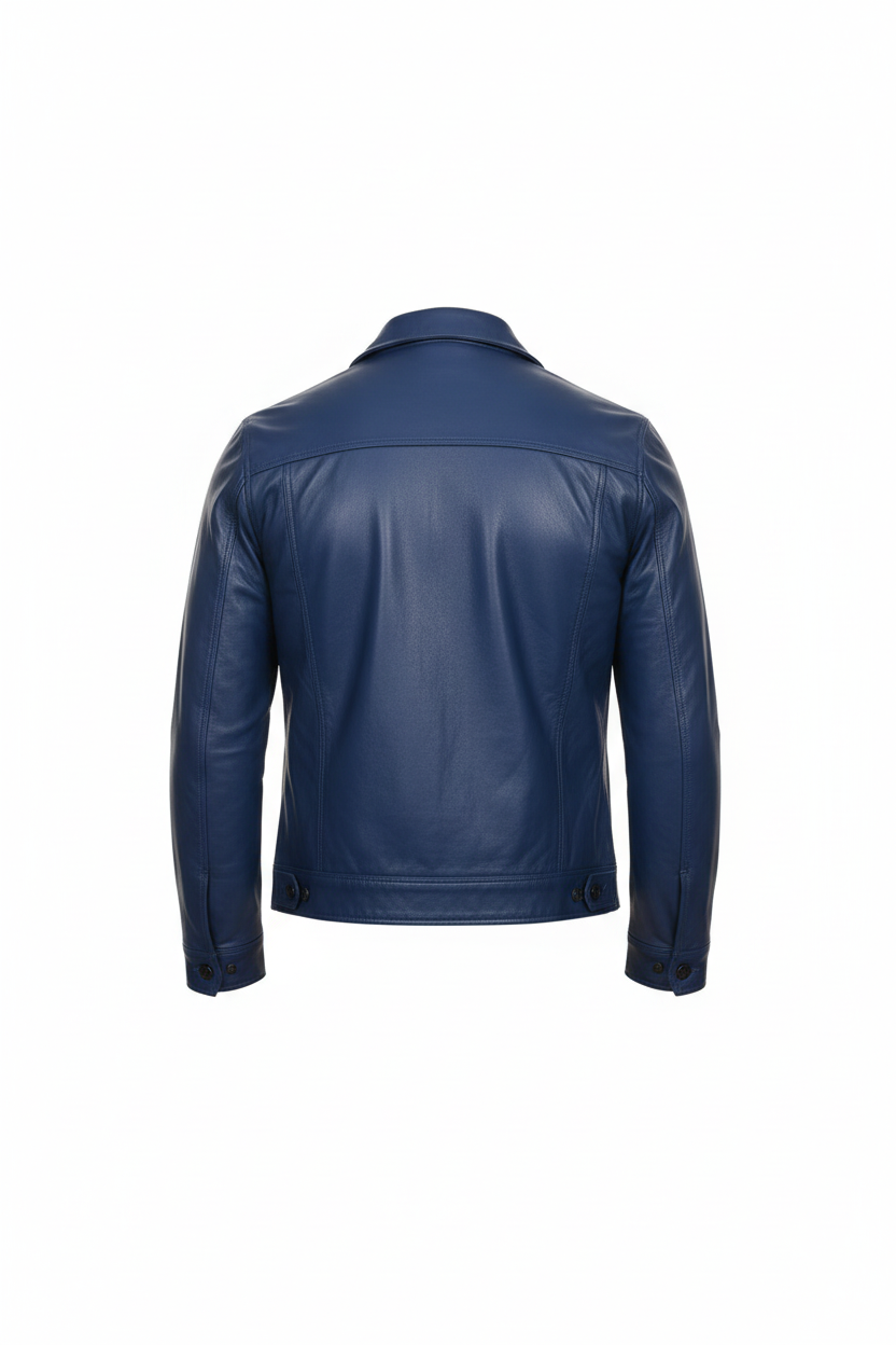 Blue Jacket Back