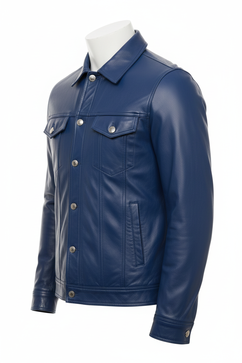 Blue Jacket Side