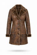 Brown jacket, front view