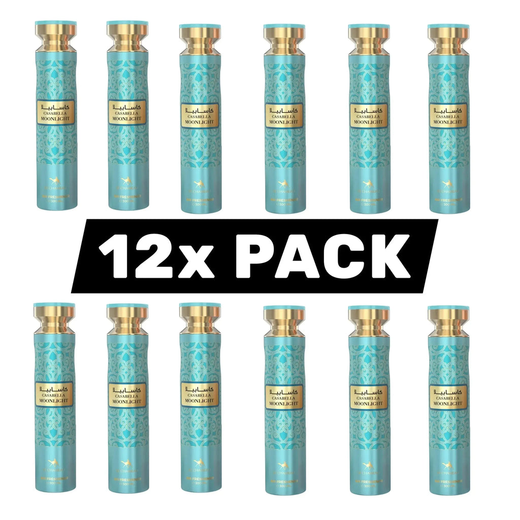 Casabella Moonlight Air Freshner 300ml 12x Pack - Ivory Luxe