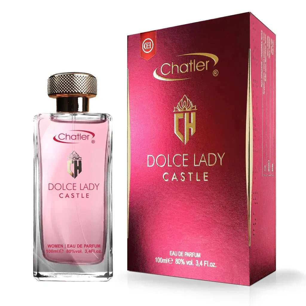CHATLER DOLCE LADY CASTLE 100ML Eau De Parfum 3x PACK - Ivory Luxe
