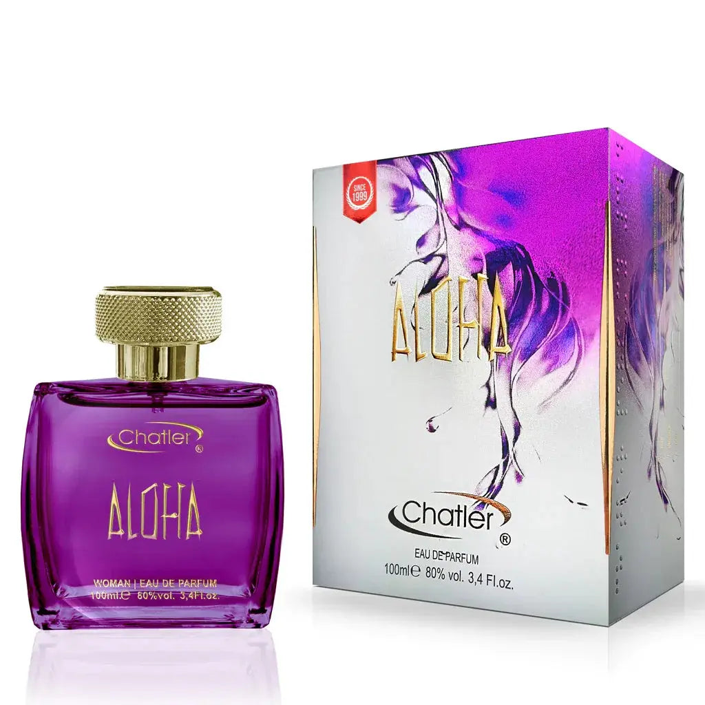 CHATLER Aloha Woman Eau De Parfum 100ml 3x PACK | Value Set - Ivory Luxe