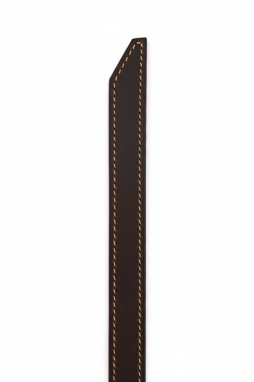 Chocolate Leather Belt