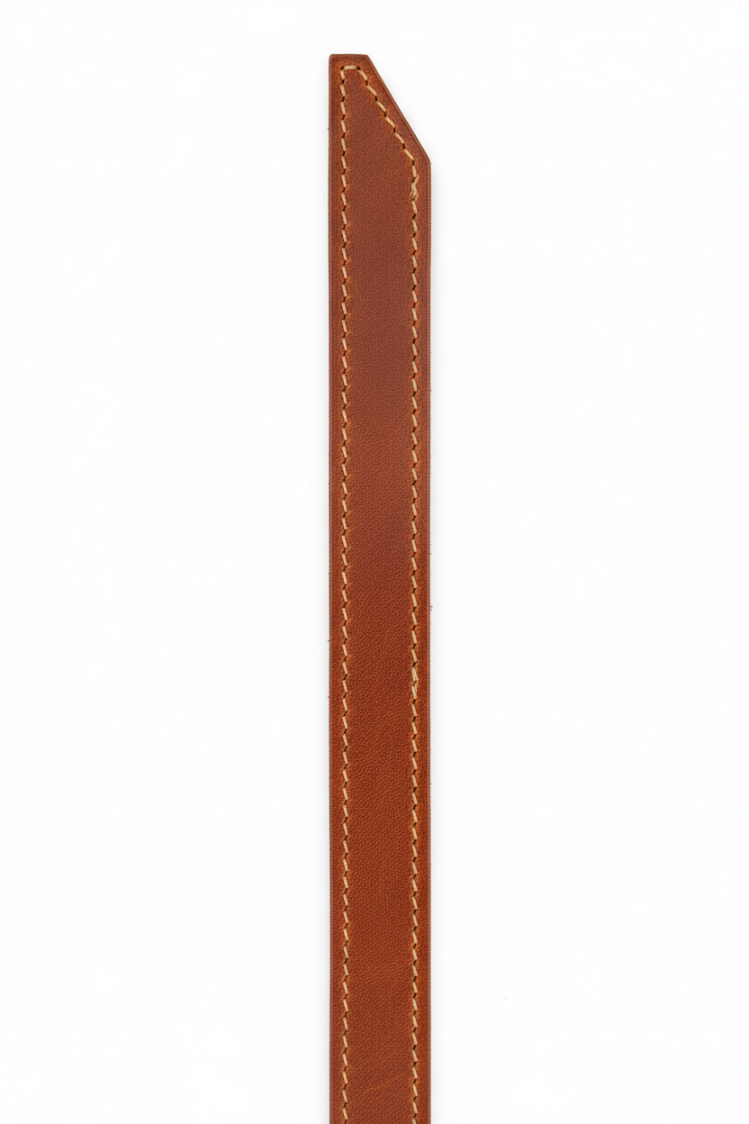 Cognac Leather Belt