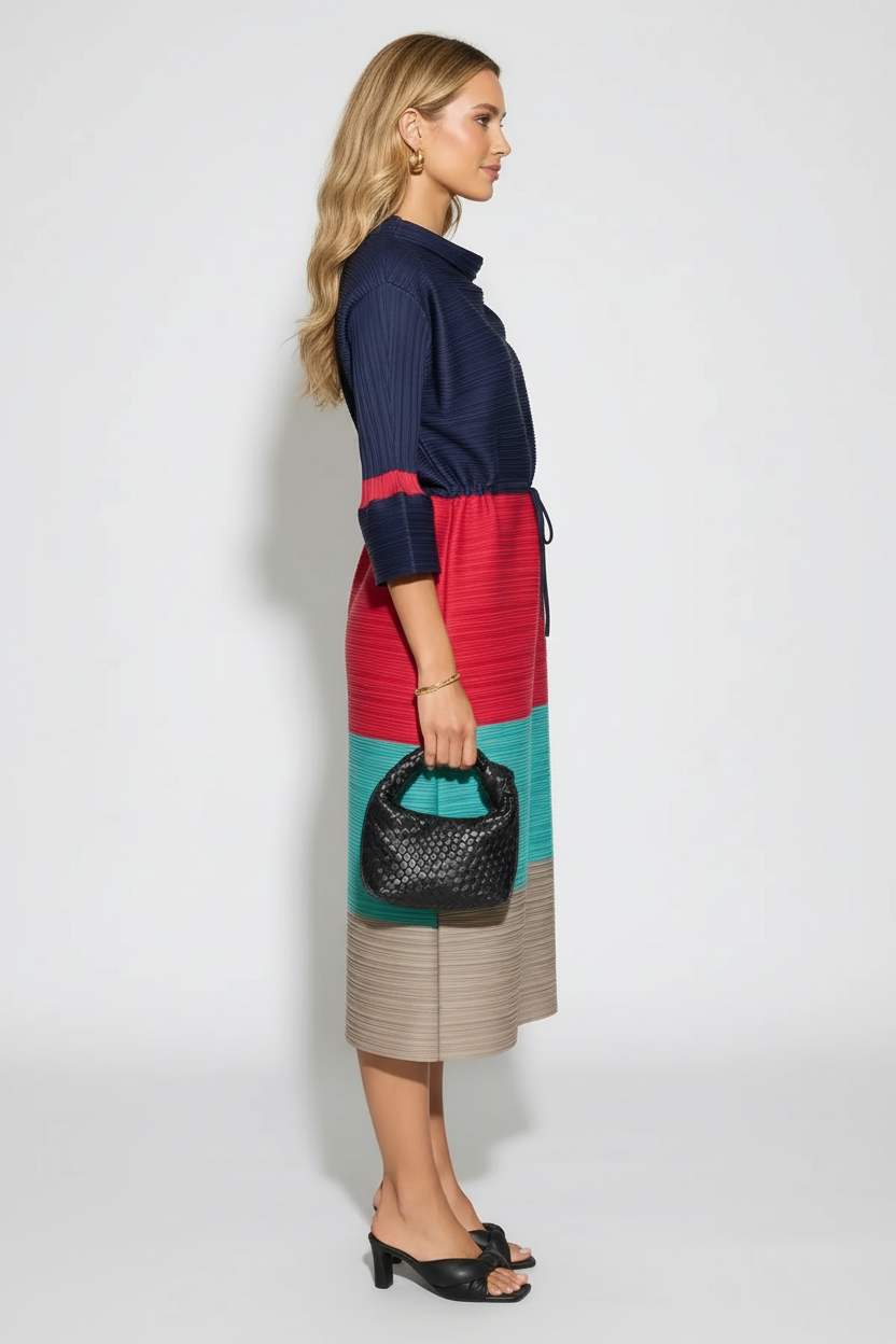 Colour Block Dress – Side