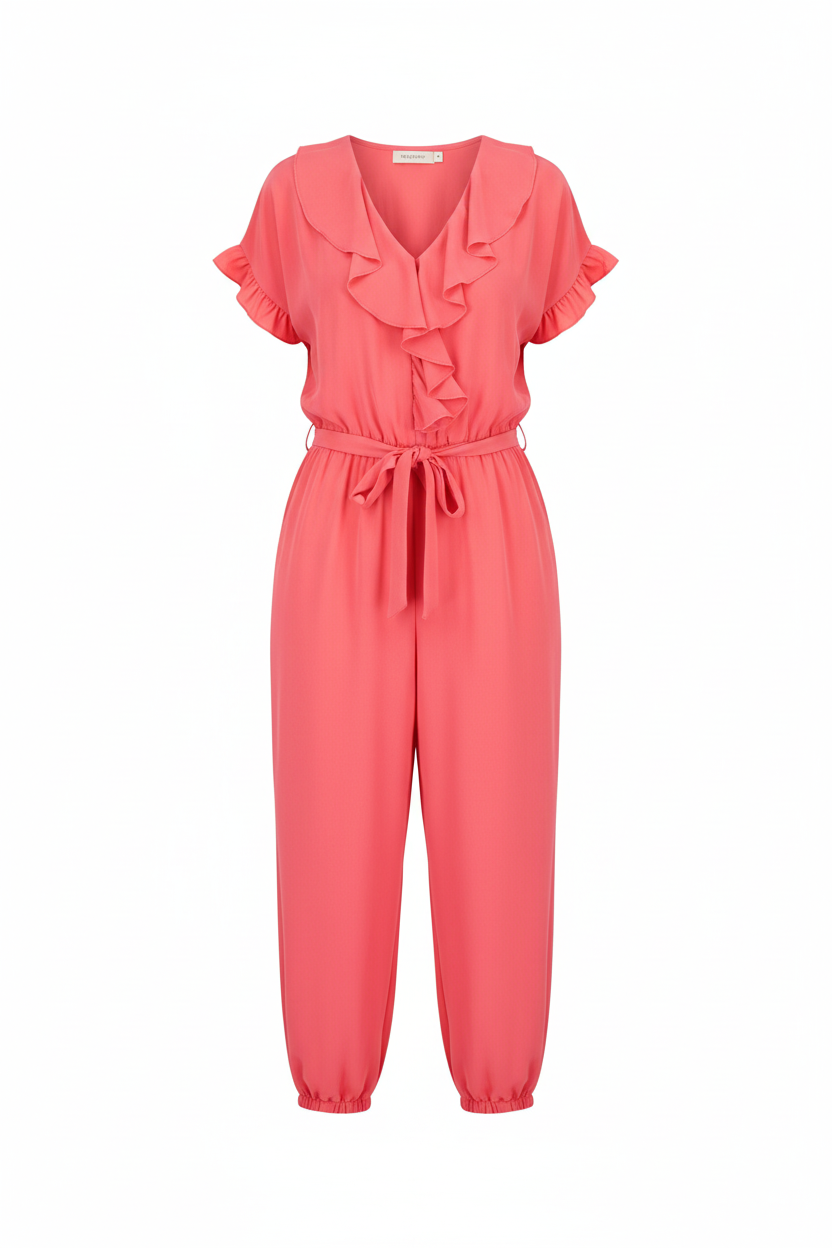 Coral Jumpsuit