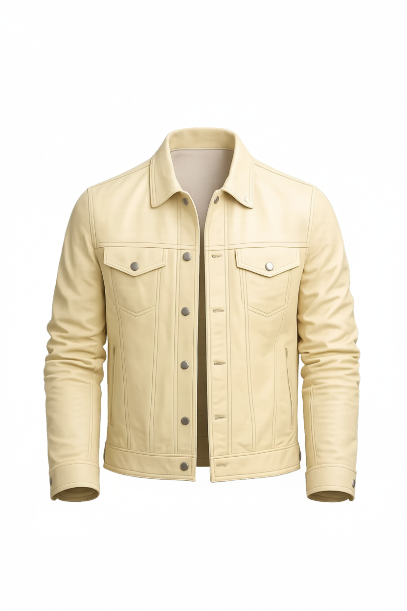Cream Jacket Full Front