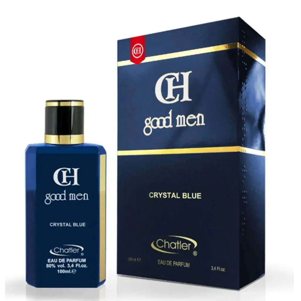 CHATLER CH GOOD MEN CRYSTAL BLUE Eau De Parfum 100ml - Ivory Luxe