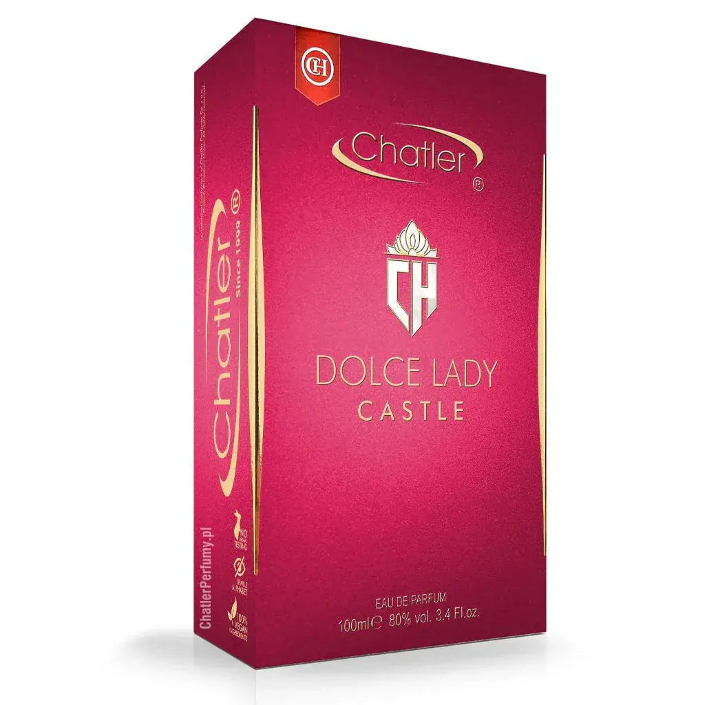 CHATLER DOLCE LADY CASTLE 100ML Eau De Parfum 3x PACK - Ivory Luxe