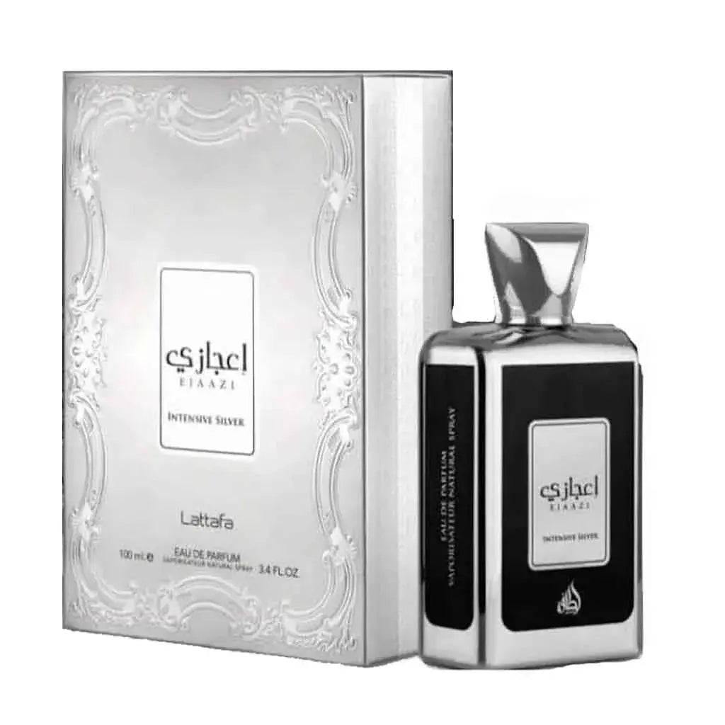 LATTAFA EJAAZI INTENSIVE SILVER 100ml EDP - Ivory Luxe
