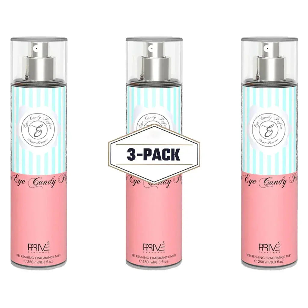 PRIVE Eye Candy (Pour Femme) - Body Mist - 250ML (3 PACK) - Ivory Luxe
