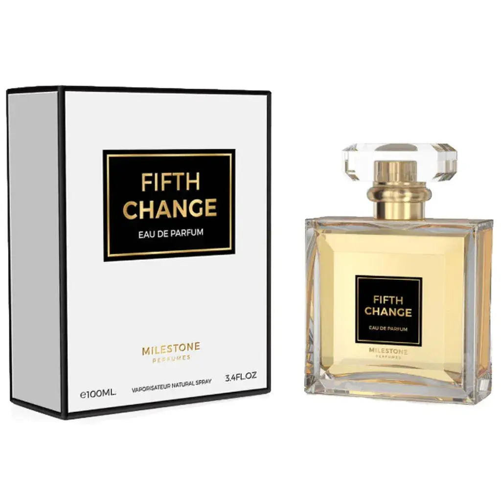MILESTONE FIFTH CHANGE (Pour Femma) 100ML EDP - Ivory Luxe