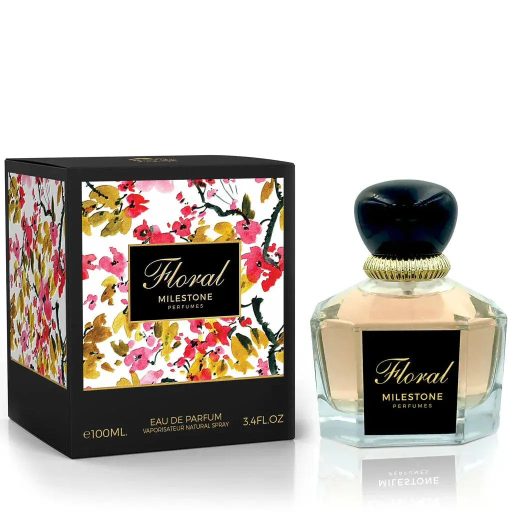 MILESTONE FLORAL Eau De Parfum 100ML (Unisex) - Ivory Luxe