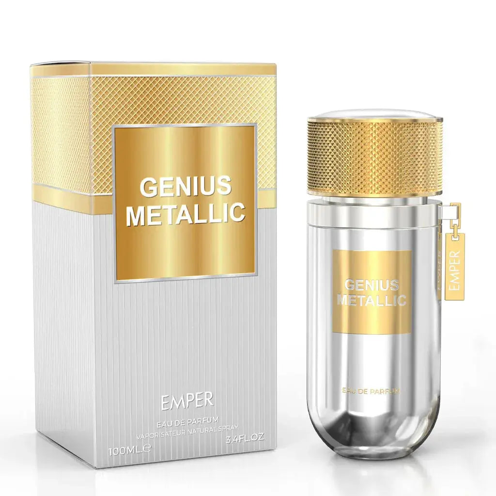 EMPER Genius Metallic Eau De Parfum 100ML (UNISEX) - Ivory Luxe