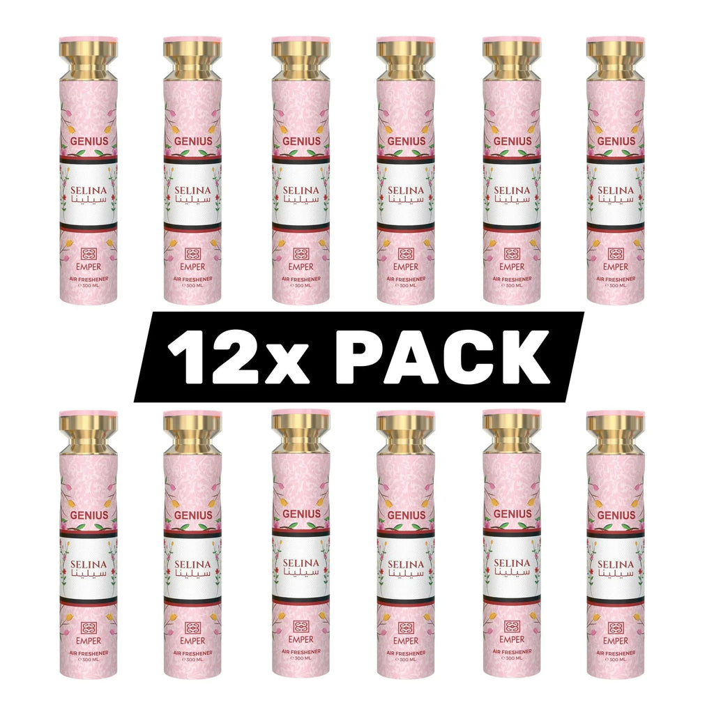 Genius Selina Air Freshner 300ml 12x Pack - Ivory Luxe