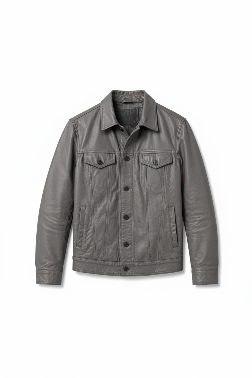 Grey Jacket Front Flat