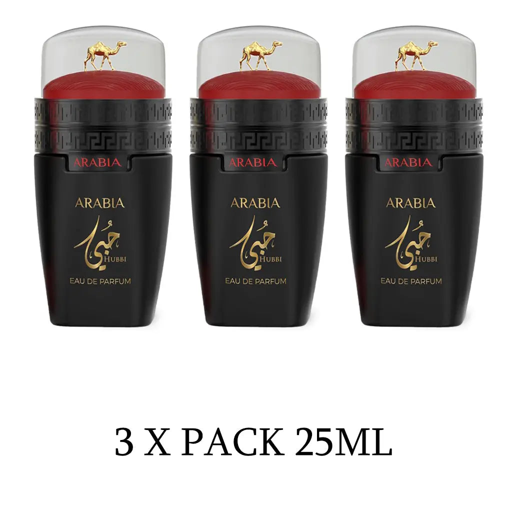 Arabia Hubbi 25 ML EDP – 3-Pack By Le Chameau LE CHAMEAU