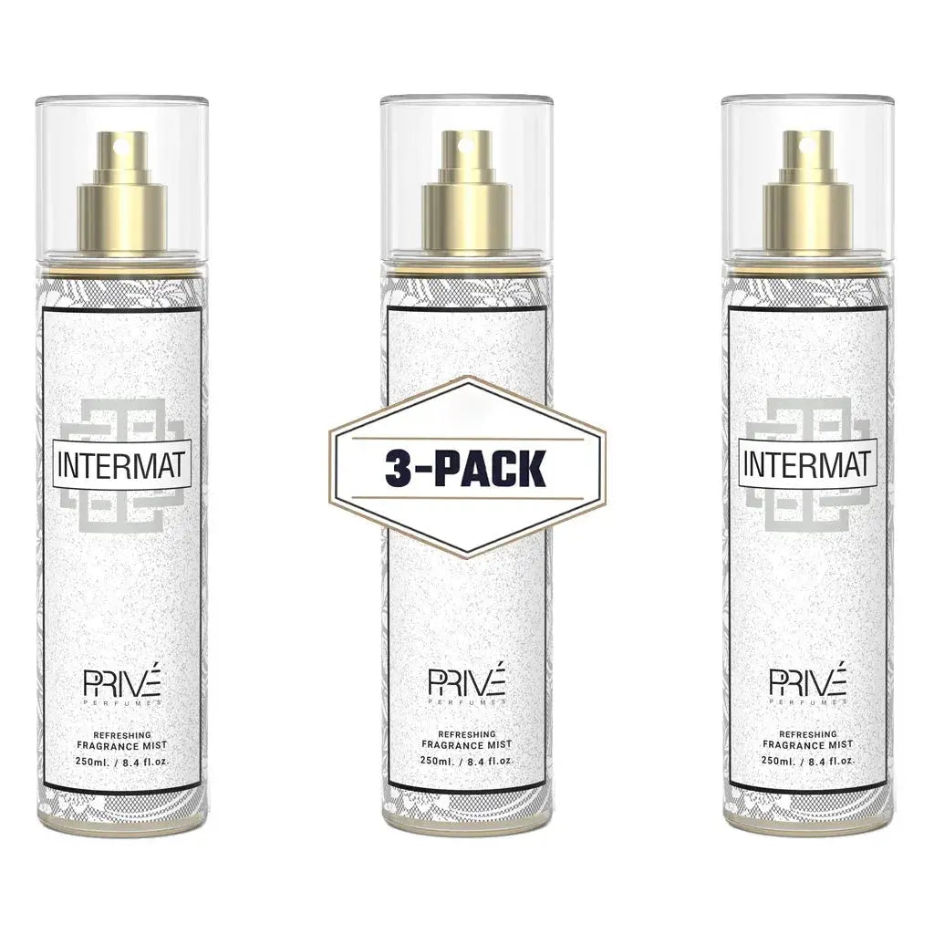 Prive Intemat - Body Mist - 250ml 3-Pack - Ivory Luxe