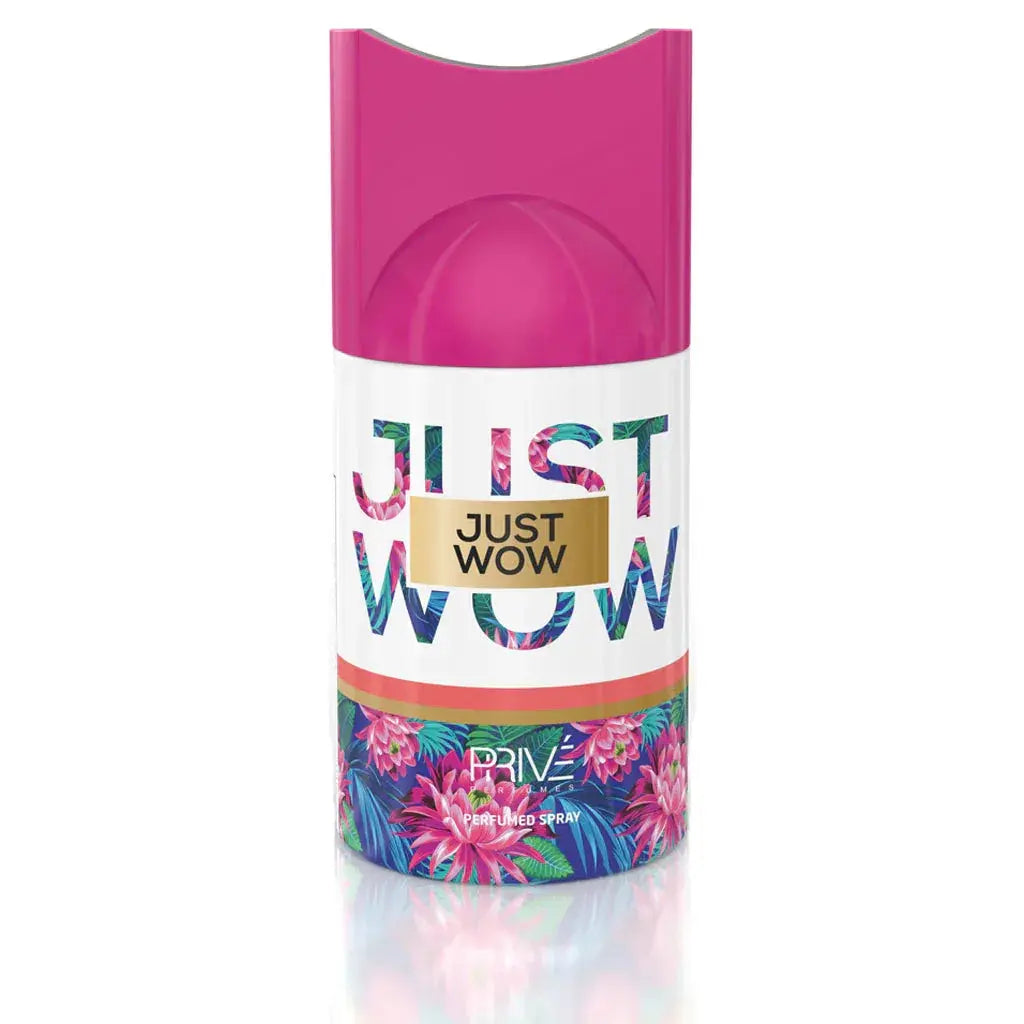 PRIVE Just Wow Perfume Deodorant 250ml 6x PACK - Ivory Luxe