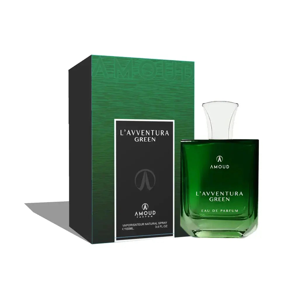 AMOUD L'AVVENTURA GREEN EAU DE PARFUM 100ML - Ivory Luxe