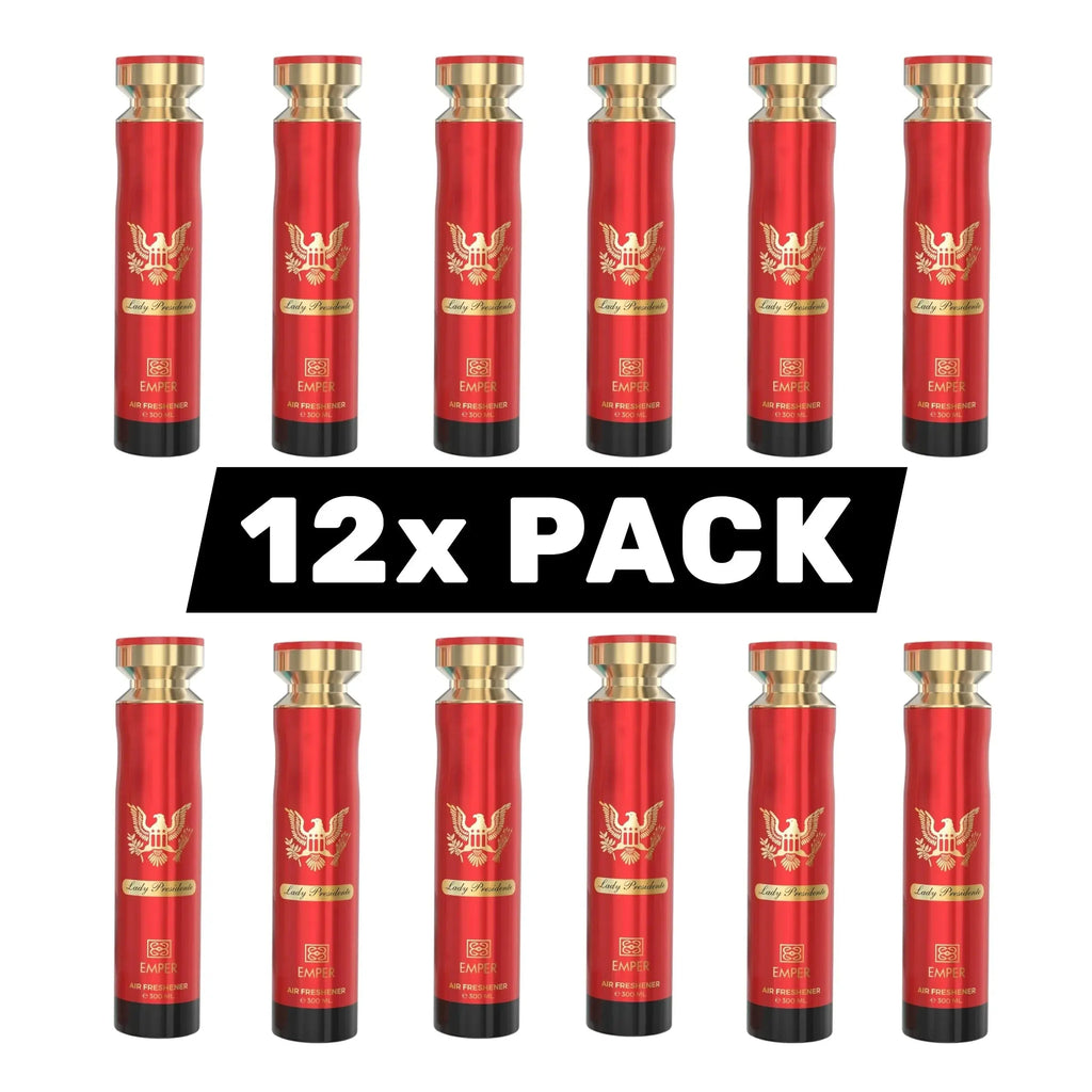 Lady Presidente Air Freshner 300ml 12x Pack - Ivory Luxe