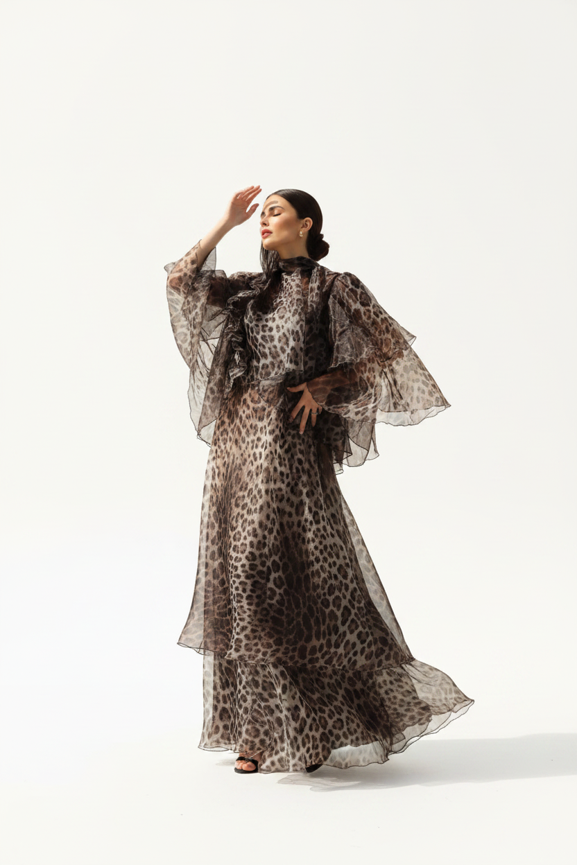 Leopard Print - Graceful Pose