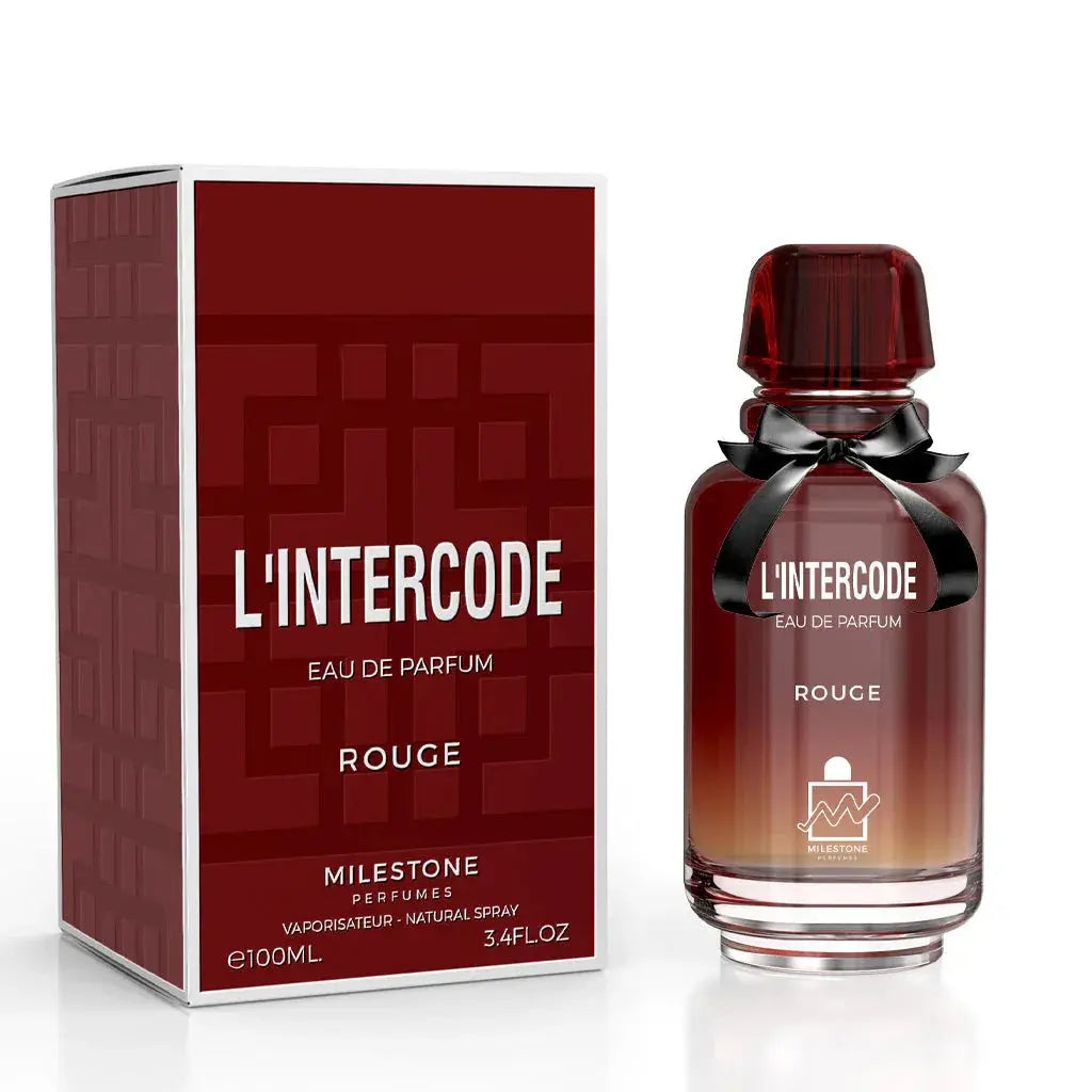 MILESTONE L'Intercode Rouge (Pour Femme) 100ML Eau De Parfum - Ivory Luxe