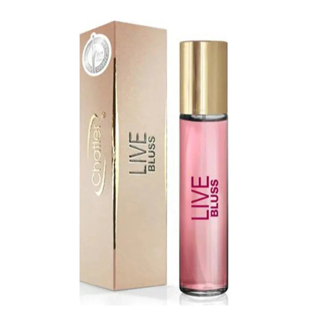 CHATLER BLUSS LIVE WOMAN 5 x 30ml Plus 1 free tester - Ivory Luxe