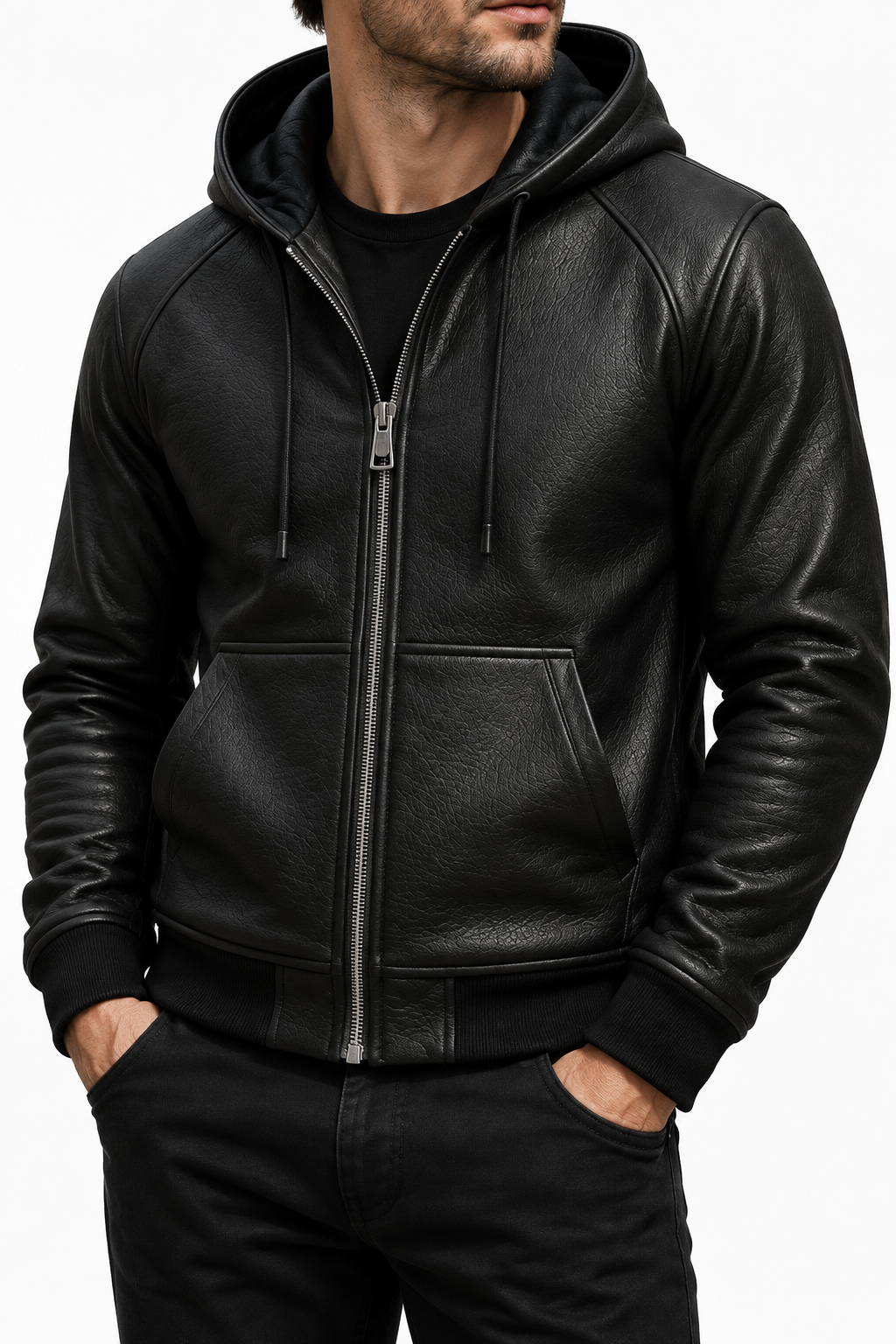 Luxury jacket image with a different model, view 1