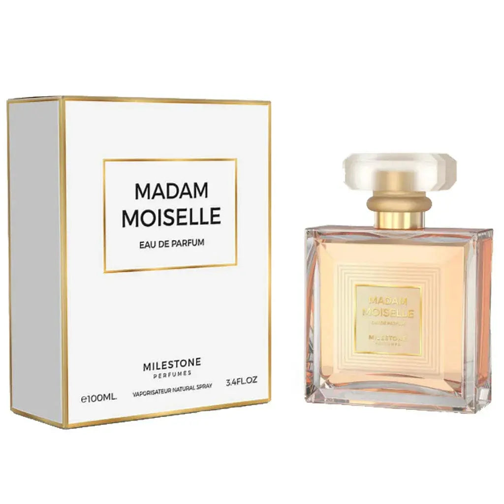 MILESTONE MADAM MOISELLE Pour Femme 100ml EDP - Ivory Luxe