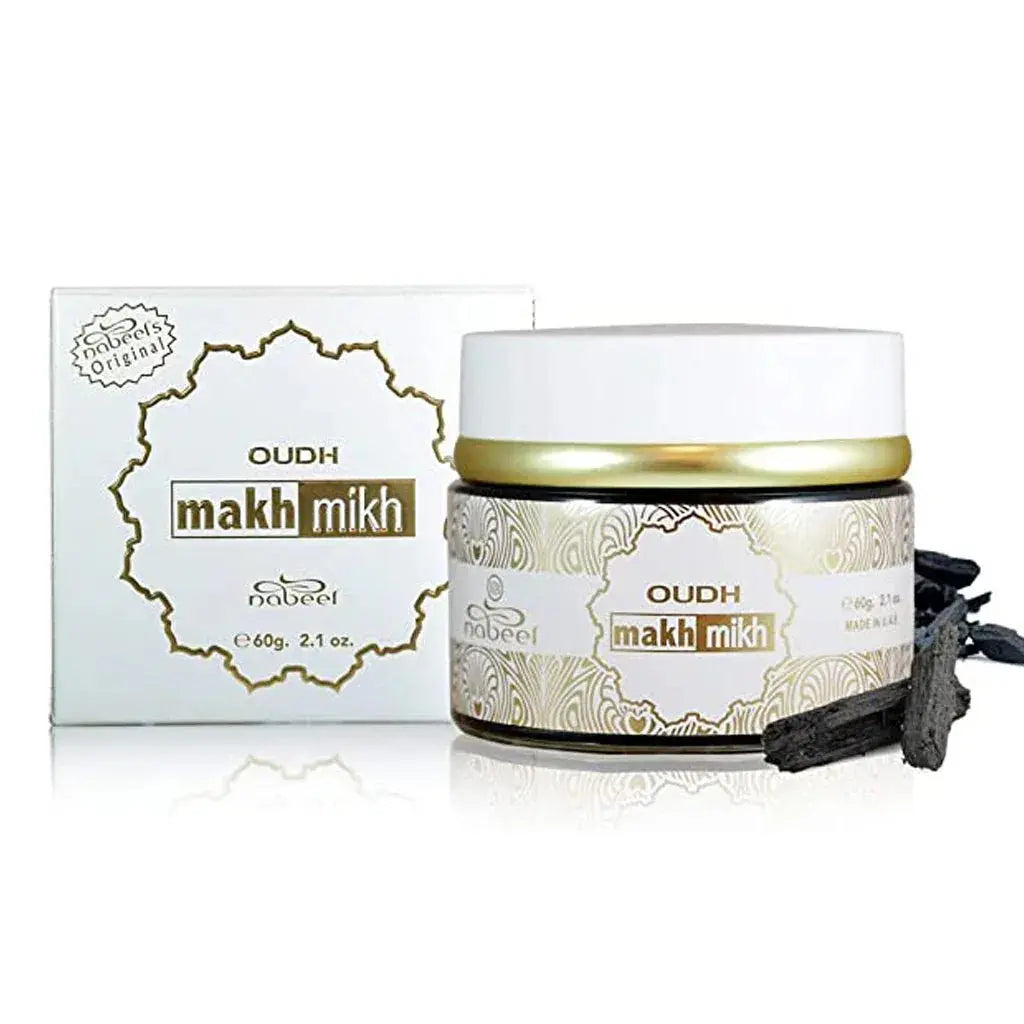 Nabeel Makh Mikh Bakhoor Oudh 60grms by Nabeel Perfumes - Ivory Luxe