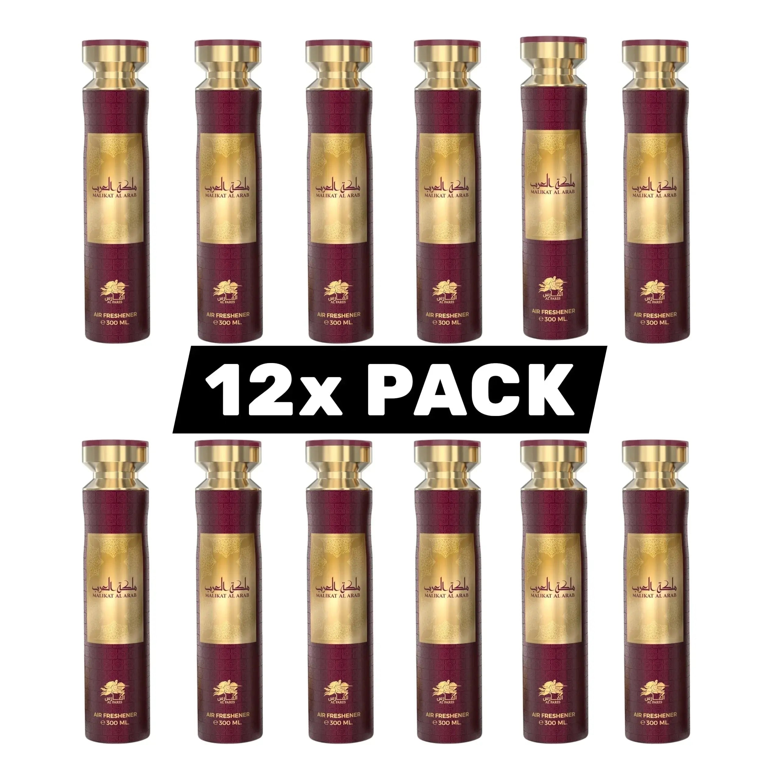 Malikat Al Arab Air Freshner 300ml 12x Pack - Ivory Luxe