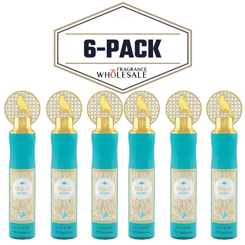 AL WATANIAH MARWA Air Freshener 300ml 6x PACK (6 units) - Ivory Luxe