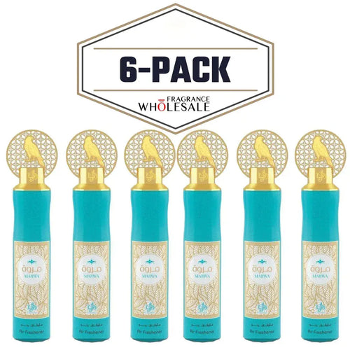 AL WATANIAH MARWA Air Freshener 300ml 6x PACK (6 units) - Ivory Luxe