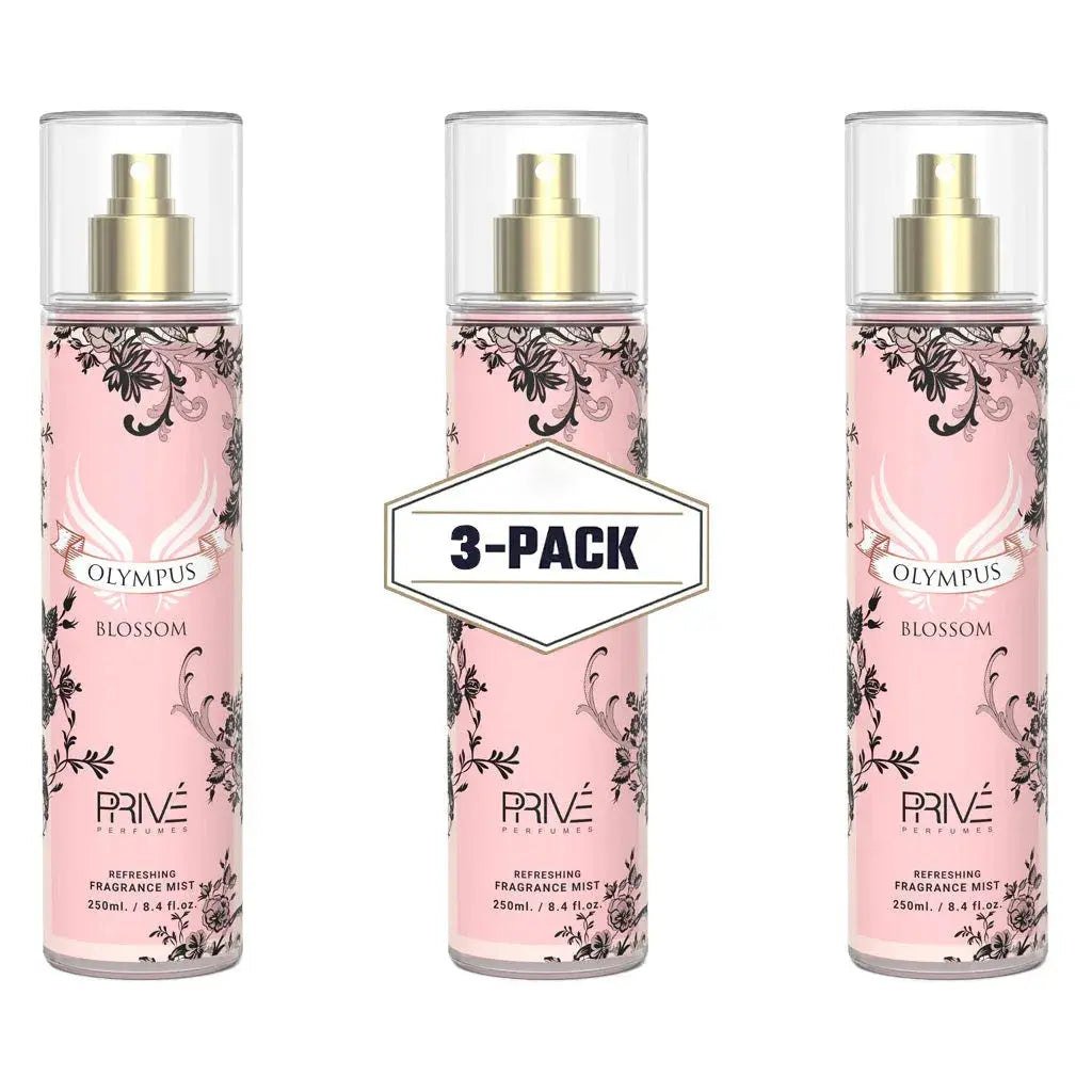 PRIVE Olympus Blossom - Body Mist - 250ml 3-Pack - Ivory Luxe