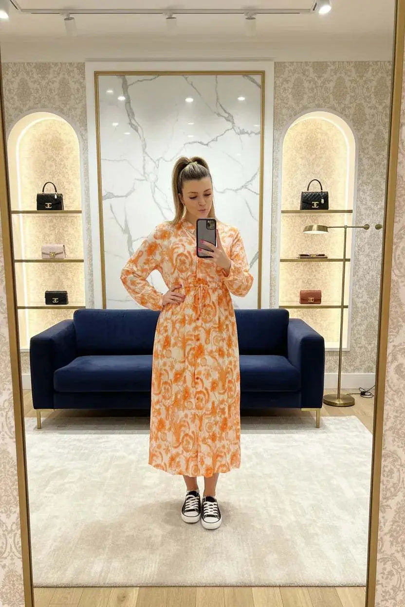 Italian Maxi Dress - Ivory Luxe