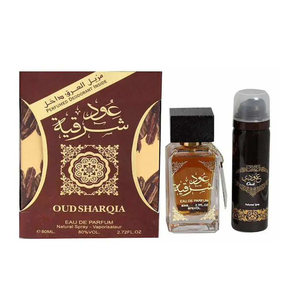 OUD SHARQIA by Ar Al Zaafaran 80ml EDP With Free DEO - Ivory Luxe