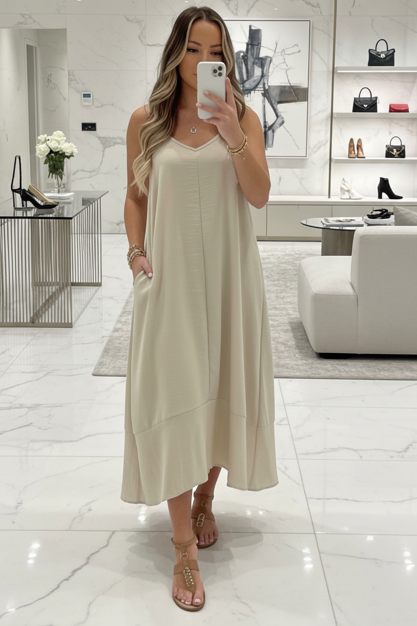 Oversized Midi Dress - Portrait 2