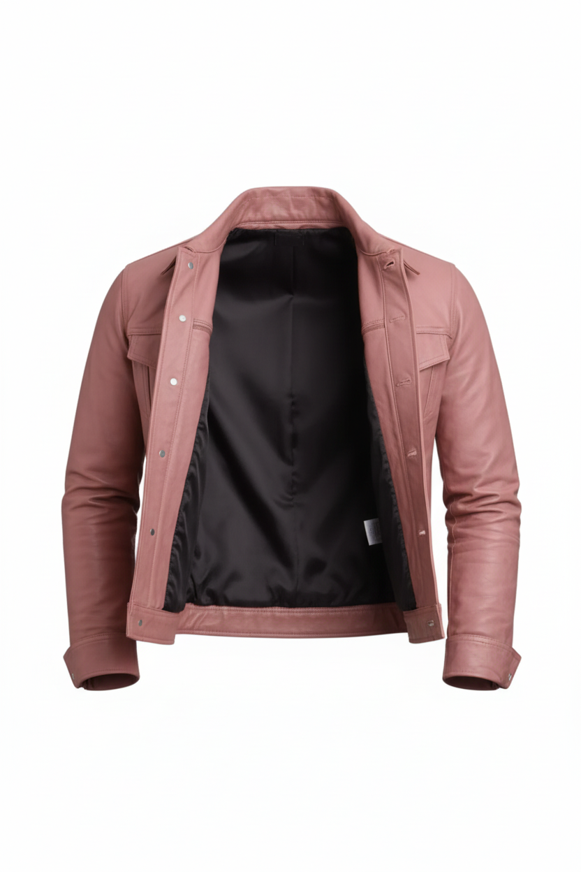 Pink Jacket With Lining