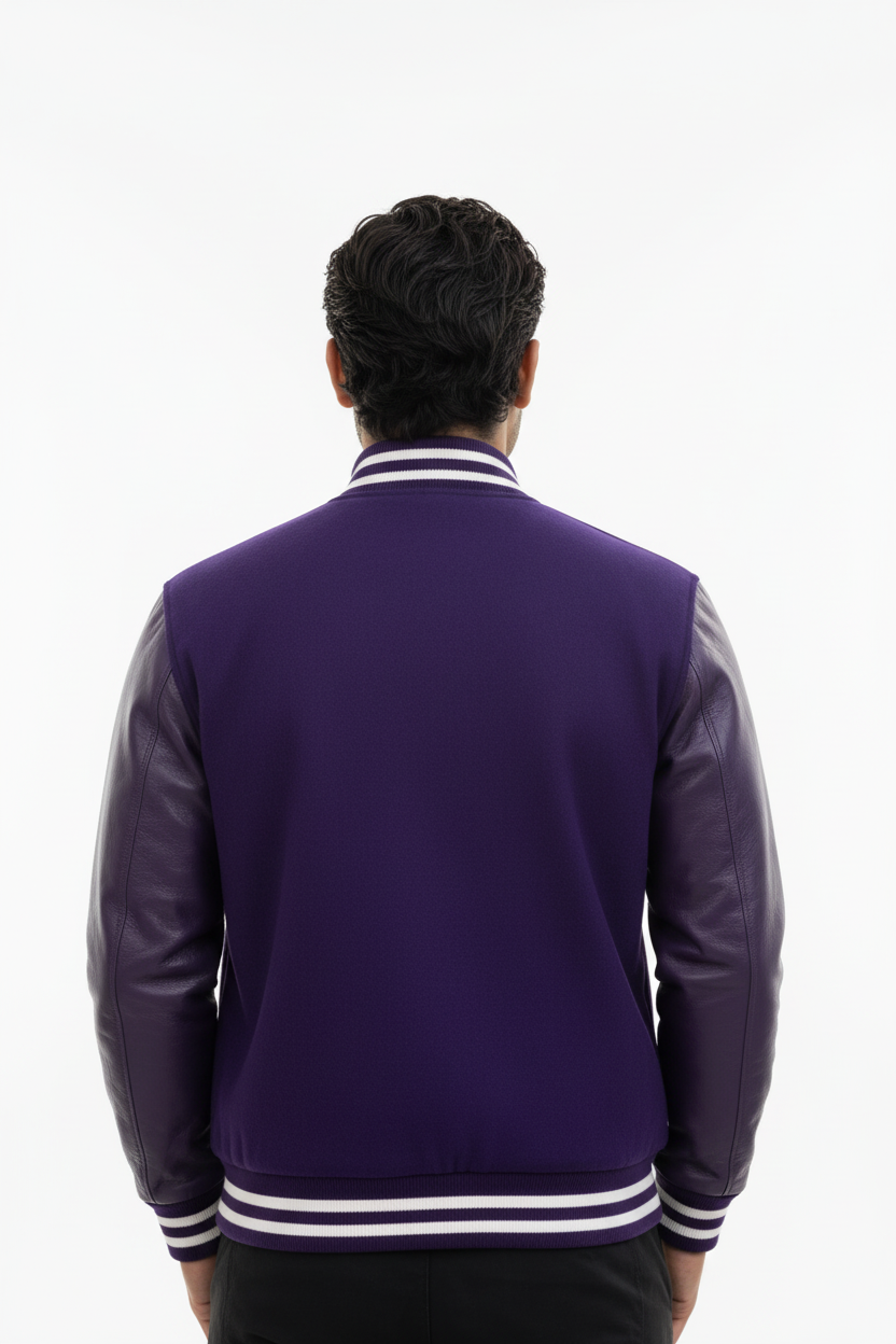 Purple Varsity – Back, New Model