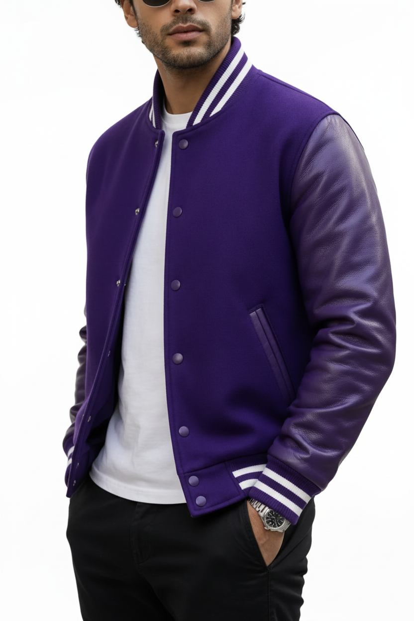 Purple Varsity – Front, New Model
