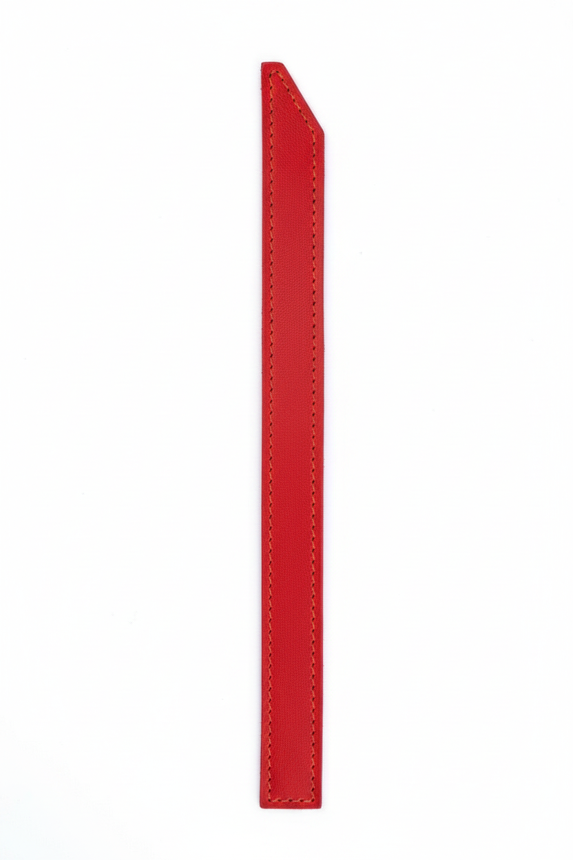 Red Leather Belt