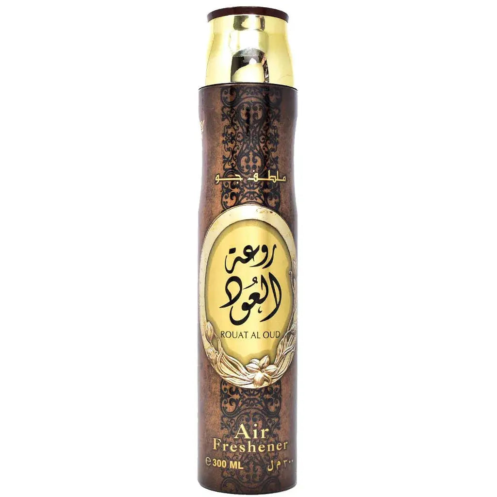 LATTAFA Rout Al Oud Air Freshener 300ML 6x PACK (6 units) - Ivory Luxe