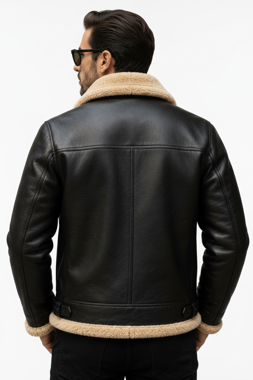 Shearling Jacket – Back, New Model