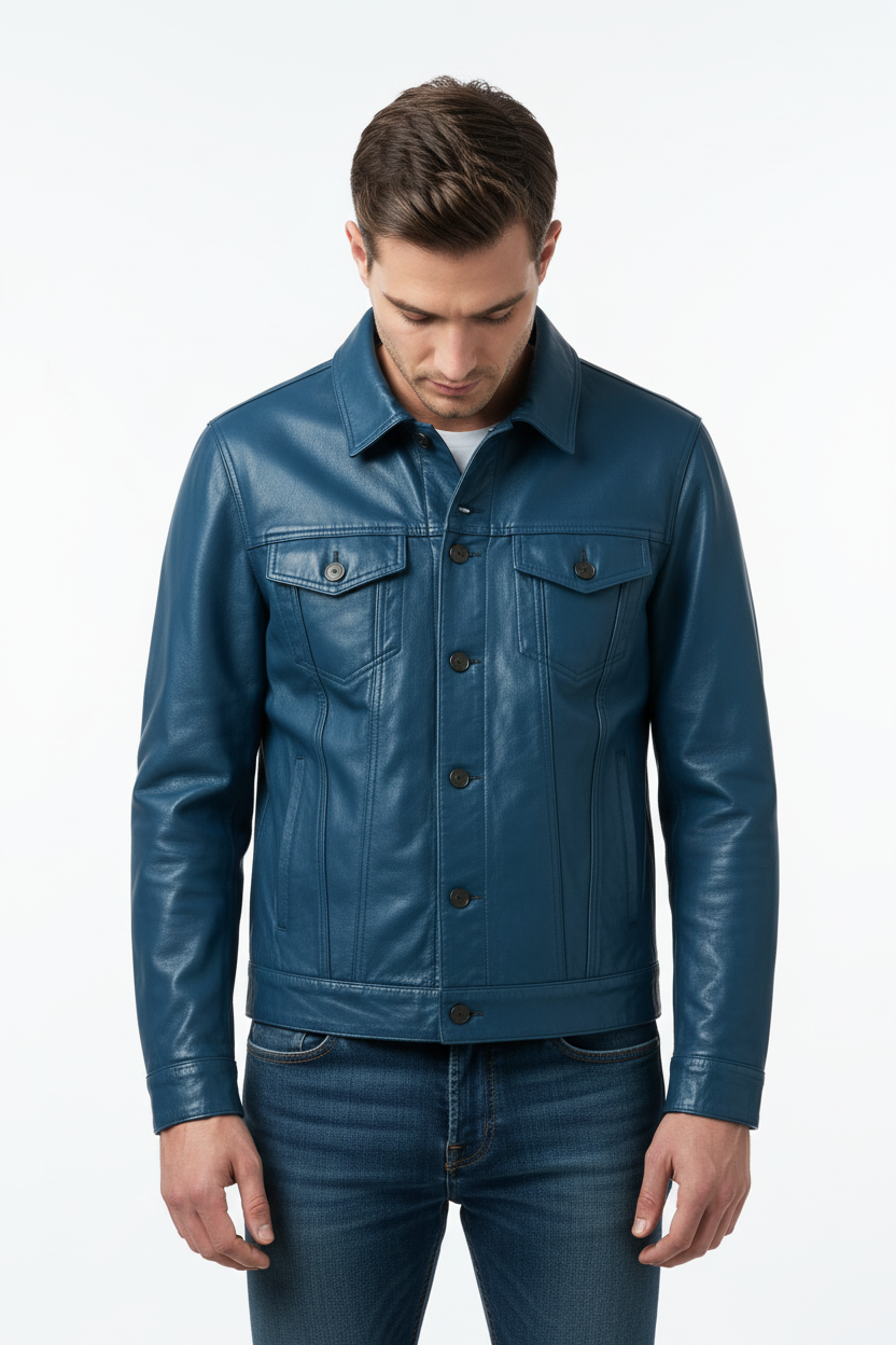 Teal Jacket New Model Front 2
