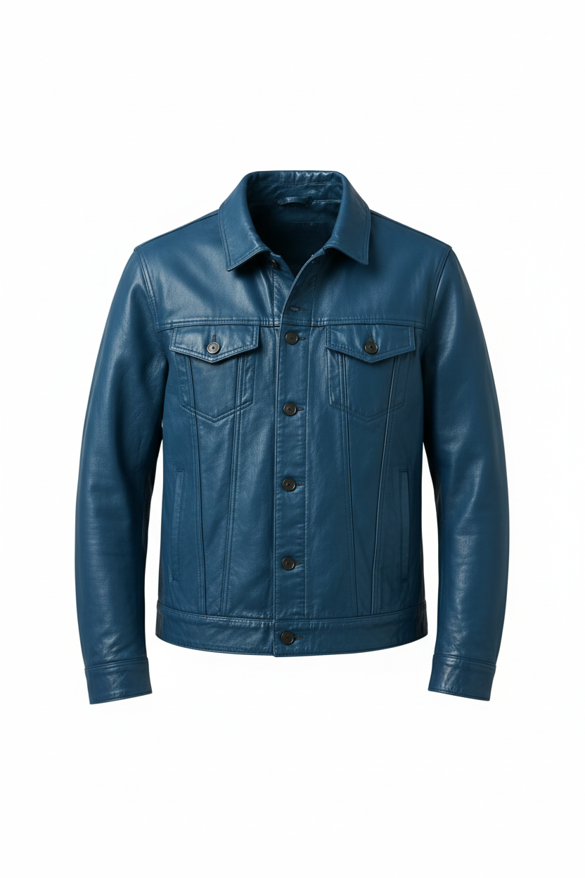 Teal Jacket Product Front