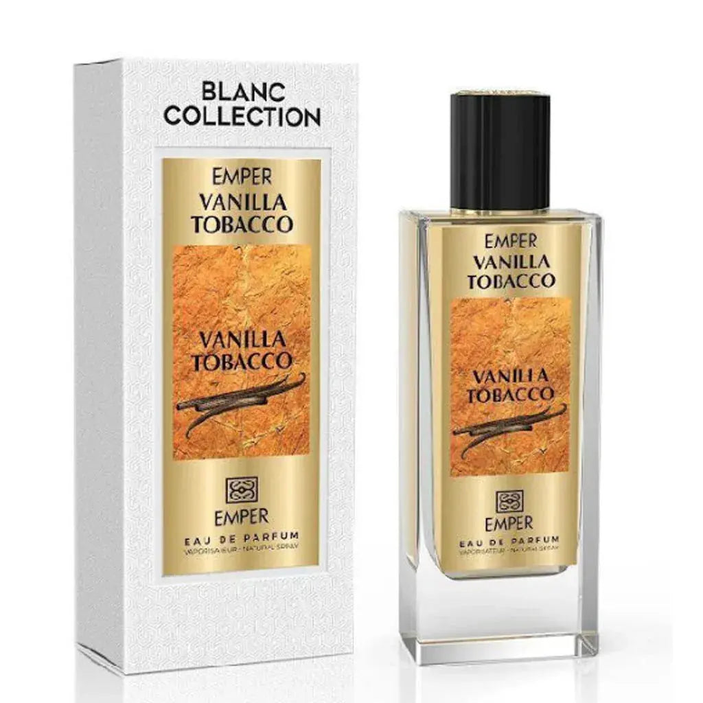 Emper Blanc Collection Vanilla Tobacco 85ml EDP (concentrated) - Ivory Luxe