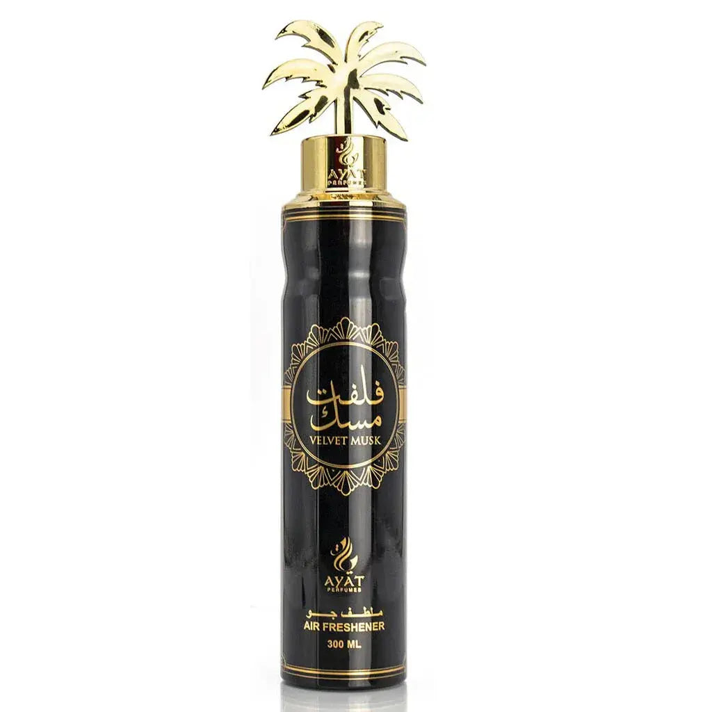 Velvet Musk Air Fresheners 300ml By Ayat 6x PACK (6 units) - Ivory Luxe