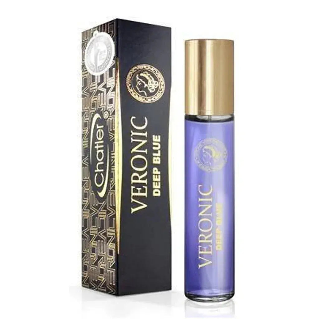 CHATLER VERONIC Deep Blue Woman Eau De Parfum 5 x 30ml Plus 1 free tester - Ivory Luxe