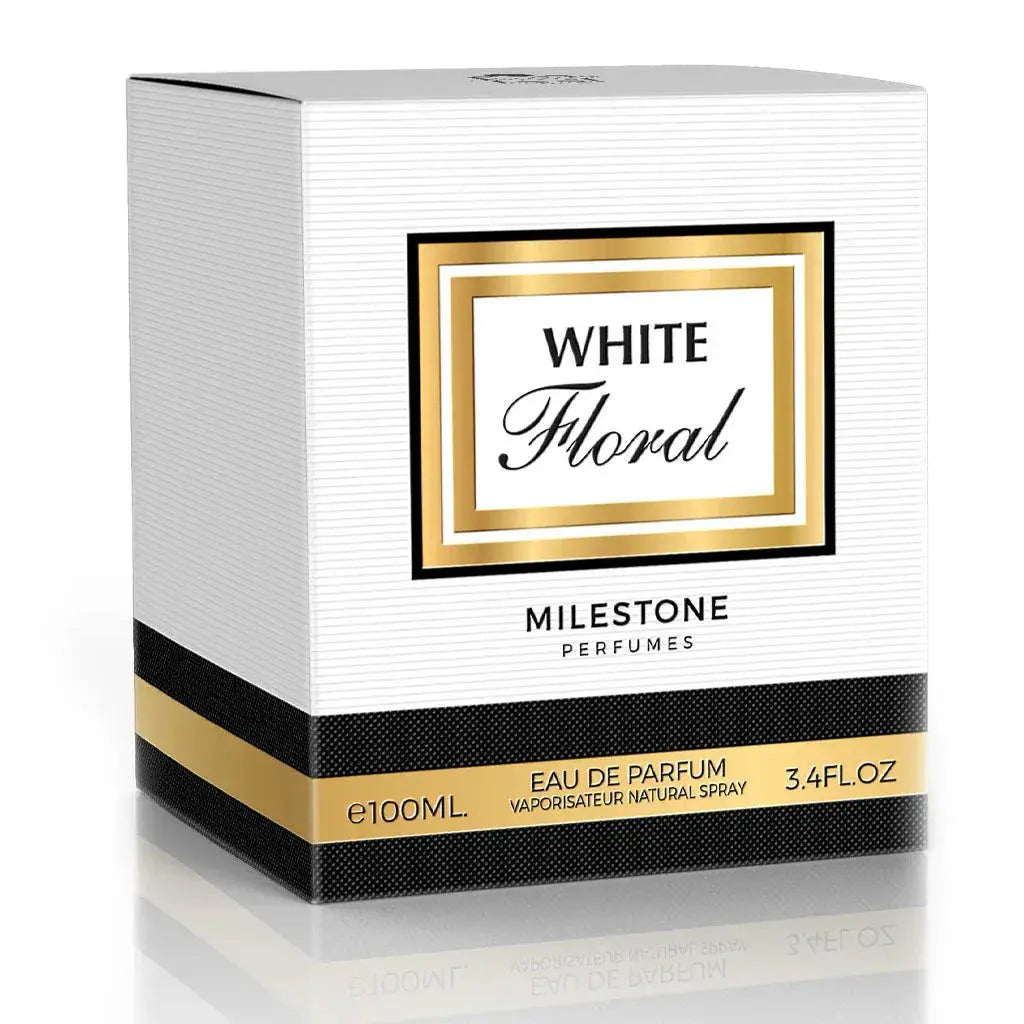 MILESTONE WHITE FLORAL 100ML EDP (Unisex) - Ivory Luxe